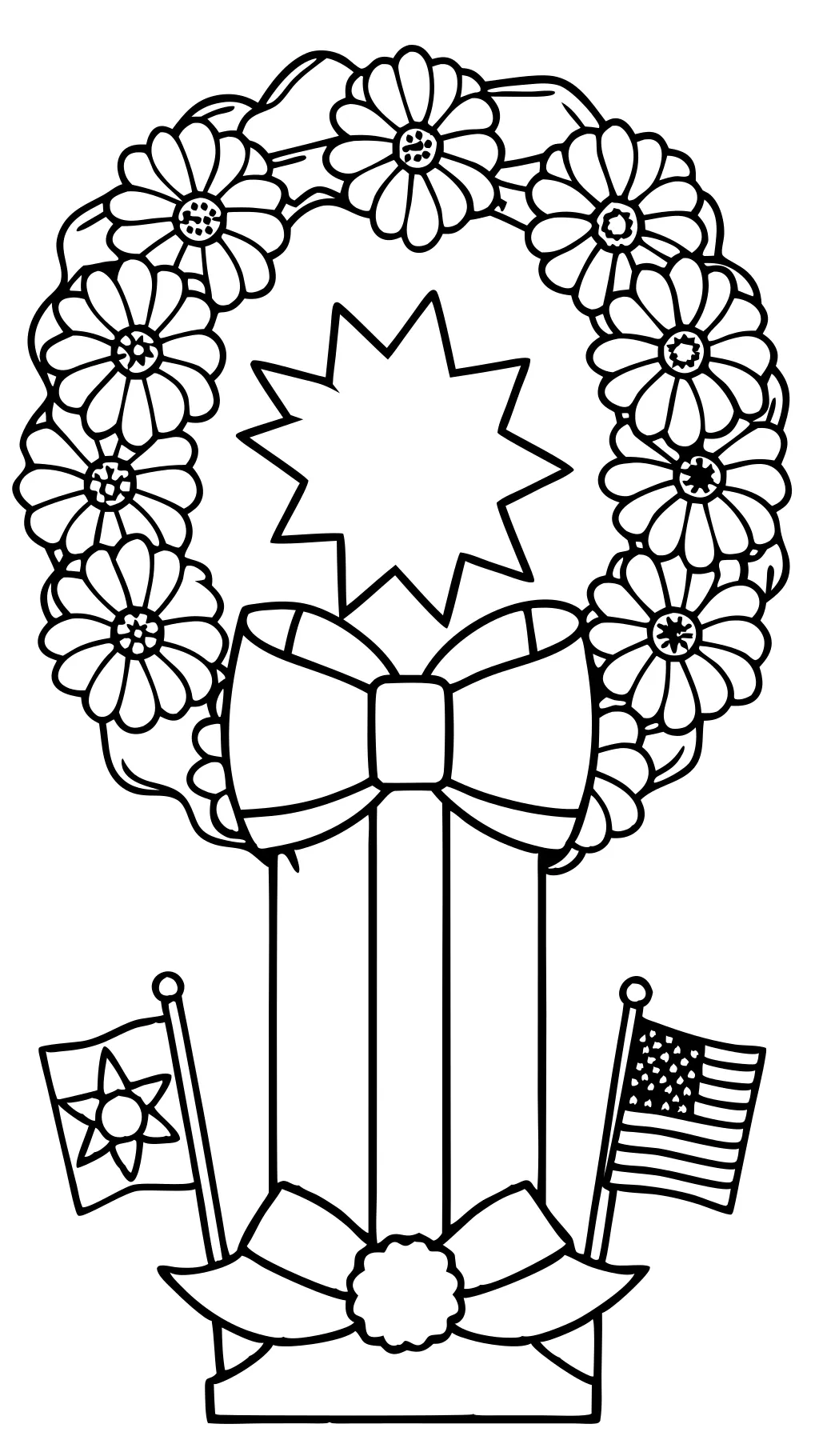 printable coloring pages memorial day